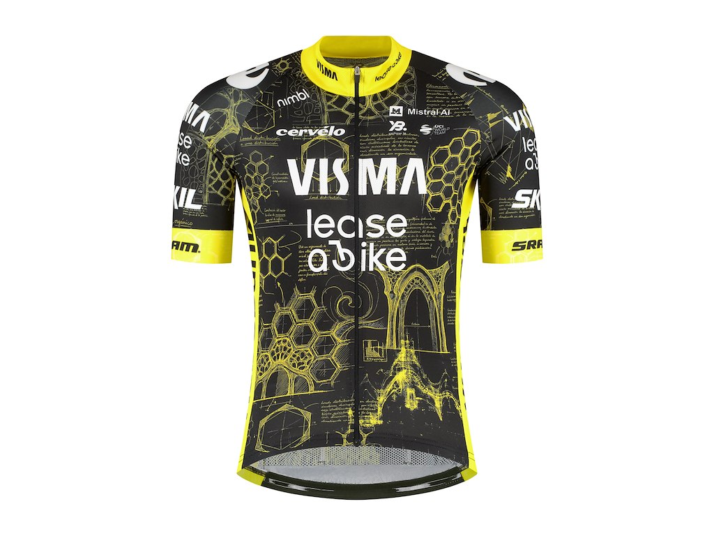 Team Visma Lease a Bike TDF 2026 - Replica - Cykeltrøje - Korte ærmer - Herre - Str. S