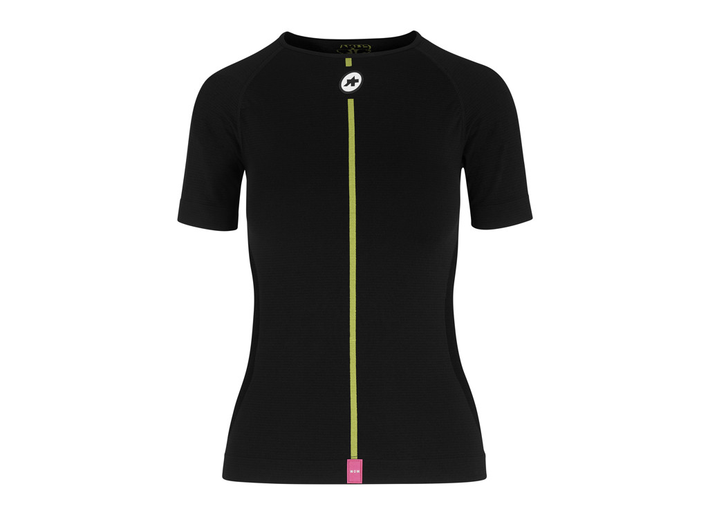 Assos Womenâs Spring Fall SS Skin Layer - Cykeltrøje K/Æ - Sort - Str. II