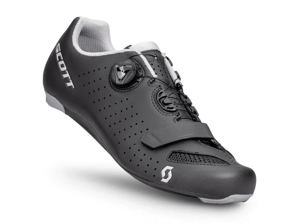SCOTT Road Comp Boa - Landevejssko - Black/Silver - Str. 48