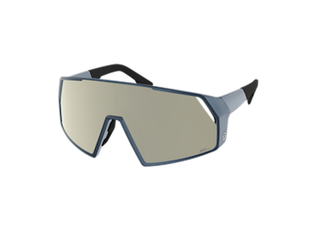 SCOTT Pro Shield - Cykelbriller - Blå/AMP White Chrome