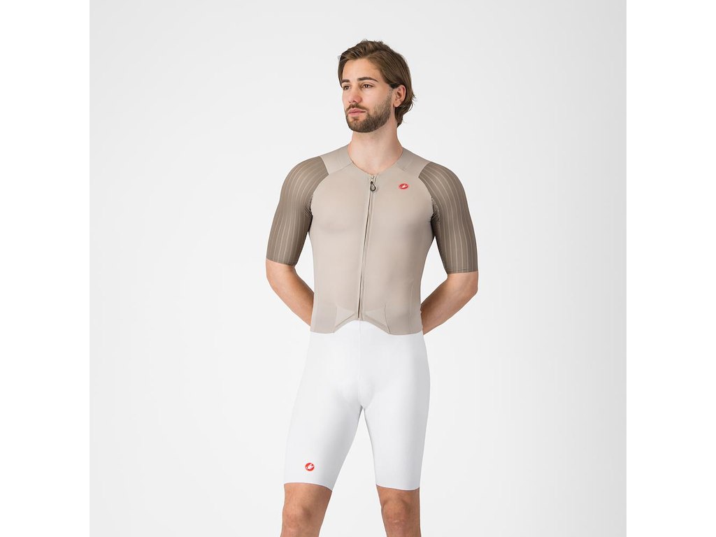 Castelli Sanremo S Speed Suit - Cykelshorts m/pude - Herre - Clay/white - S