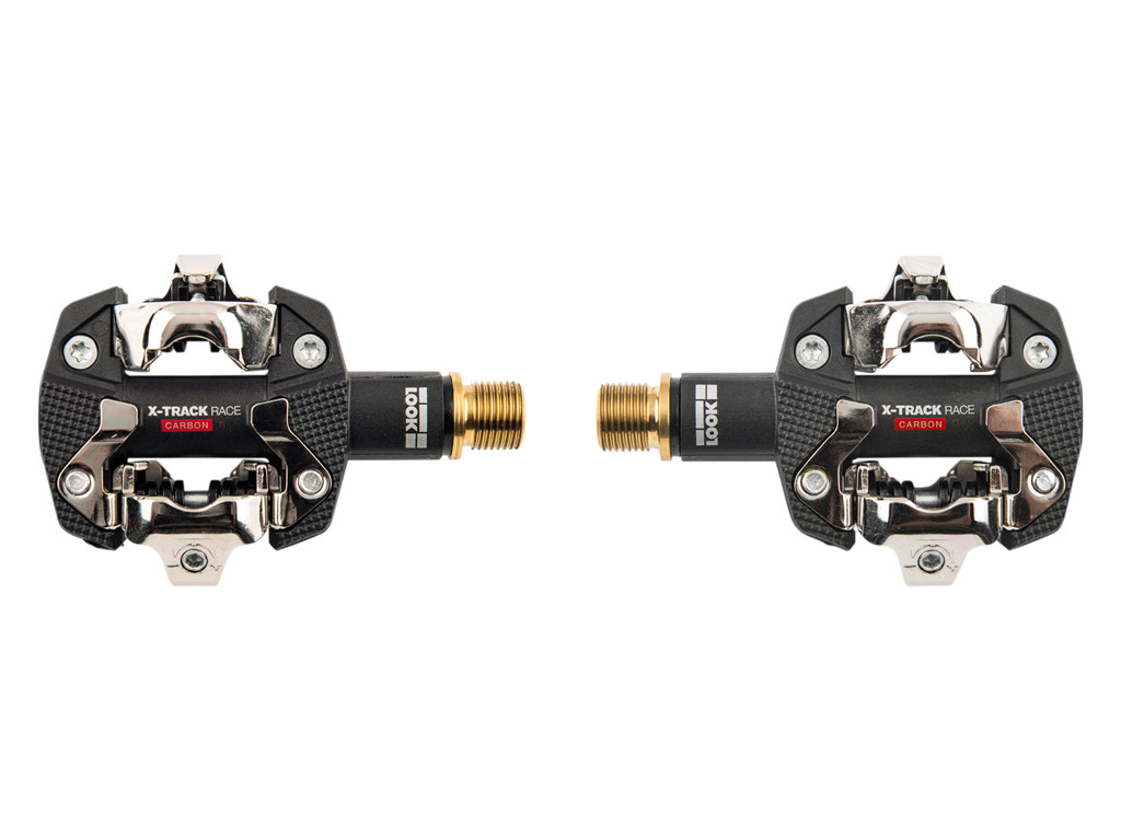Look X-Track Race - Carbon Titanium pedaler original - Sort
