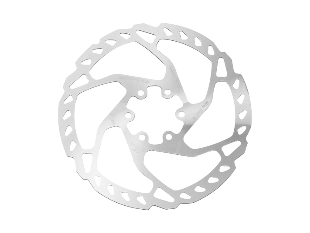 Shimano LX - Bremseskive til 6 bolte - 160mm 10 stk. uden lock ring - Model SM-RT66-S