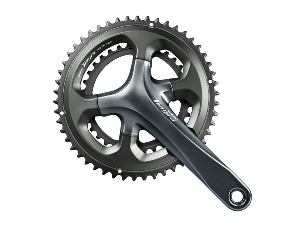 Shimano Tiagra - Kranksæt FC-4700  Dobbelt 52-36 tands - 170mm pedalarme