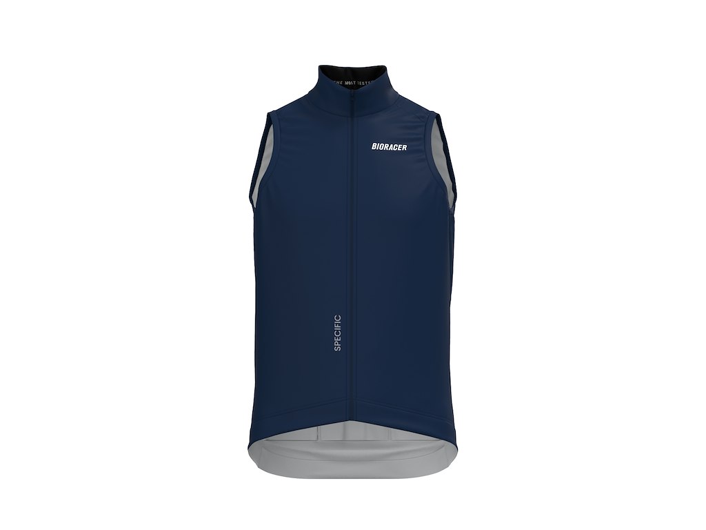 Bioracer Icon Gilet - Cykelvest - Herre - Misty Nautica - 2XL