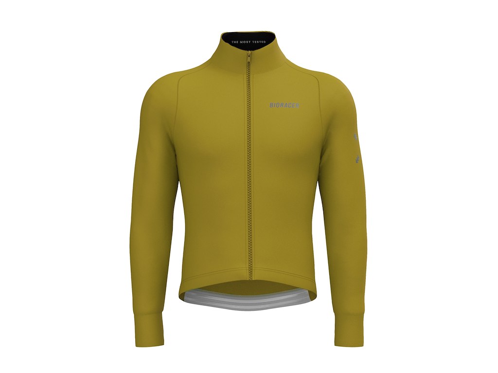 Bioracer Tempest Jakke - Herre - Green Curry - Str. L
