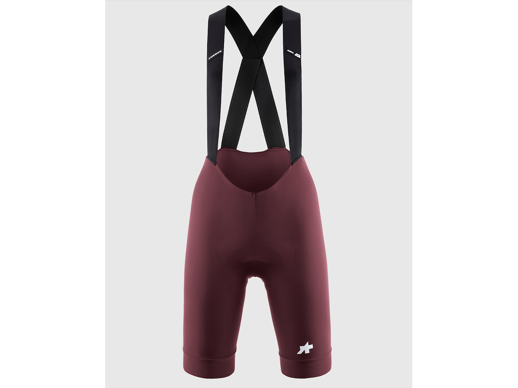 Assos UMA GT Bib Shorts S11 - Cykelshorts - Dame - Burgundy Red - XS