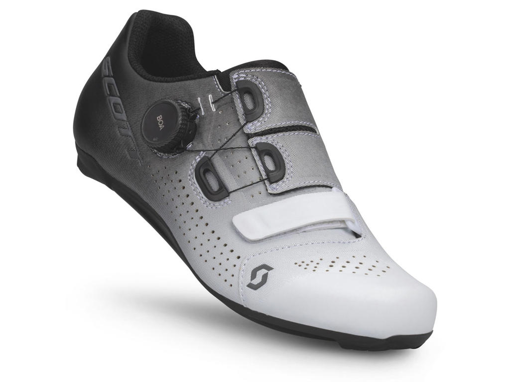 SCOTT Team Boa - Cykelsko - Dame - Black Fade/White - Str. 40