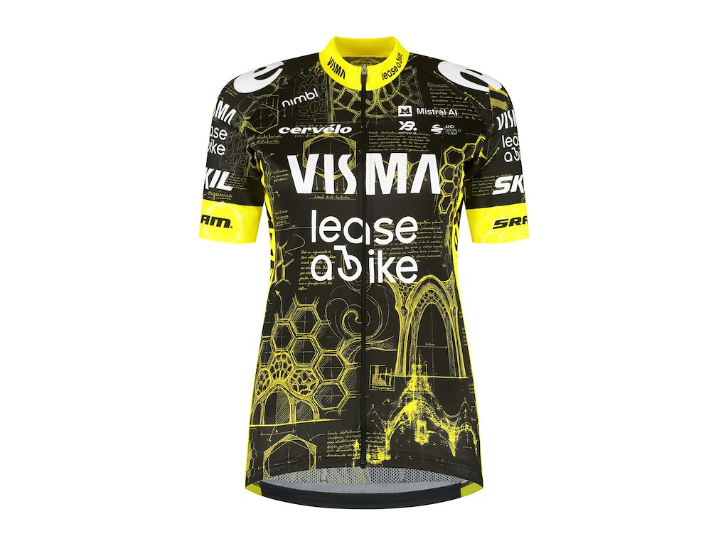 Team Visma Lease a Bike TDF 2026 - Replica - Cykeltrøje - Korte ærmer - Barn/junior - Str. 140