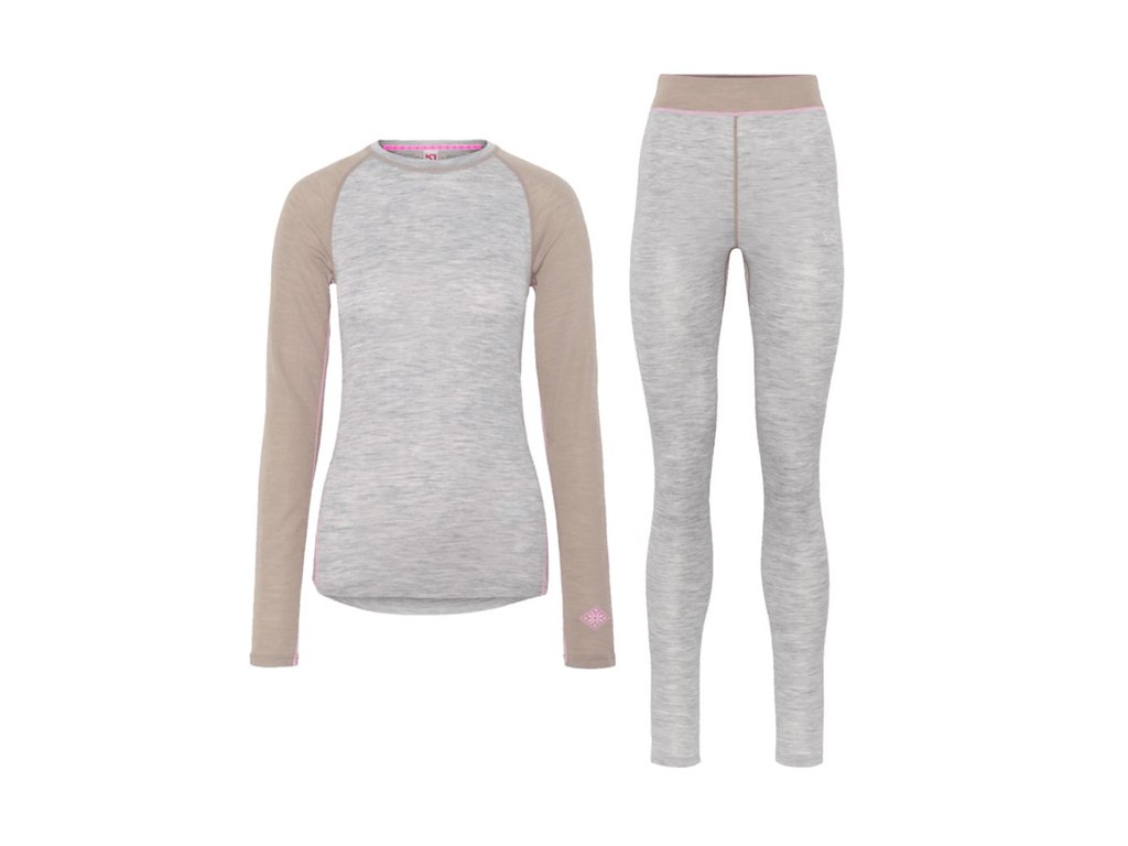 Kari Traa Kaia Base Layer Sæt - Base Layer - Grå - Str. M