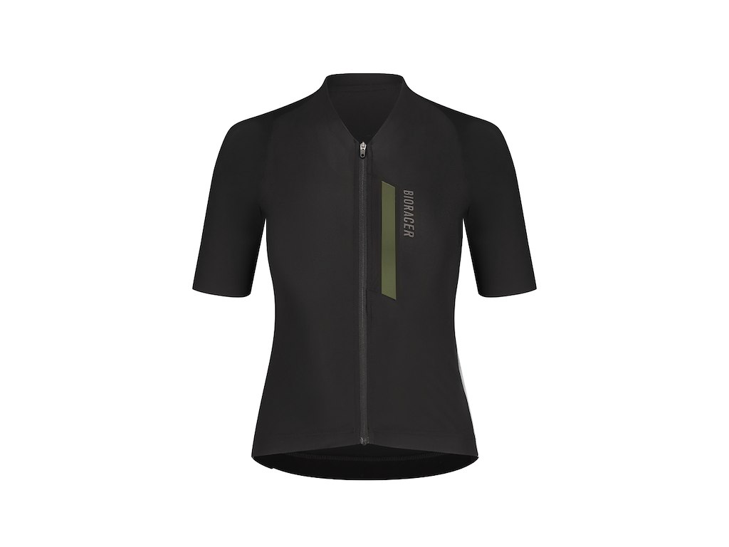 Bioracer Icon Gravel Jersey - Cykeltrøje - Korte Ærmer - Dame - Olive - 2XL