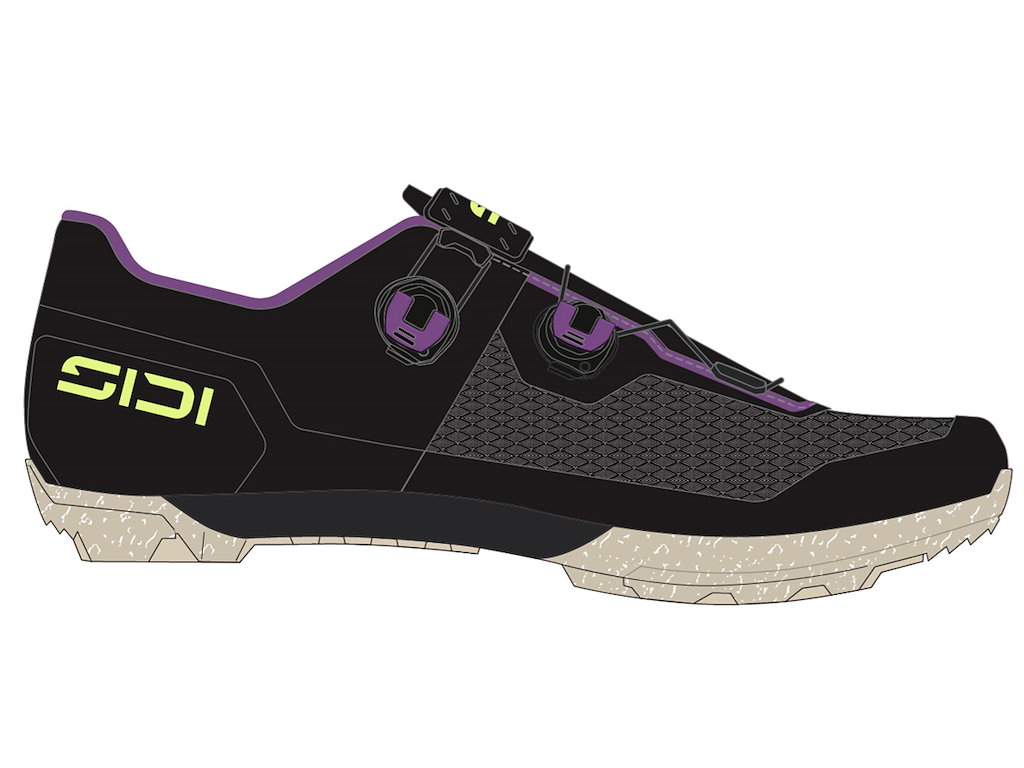 Sidi Ravix - Cykelsko - Gravel - Black Dark Sand - Str. 36