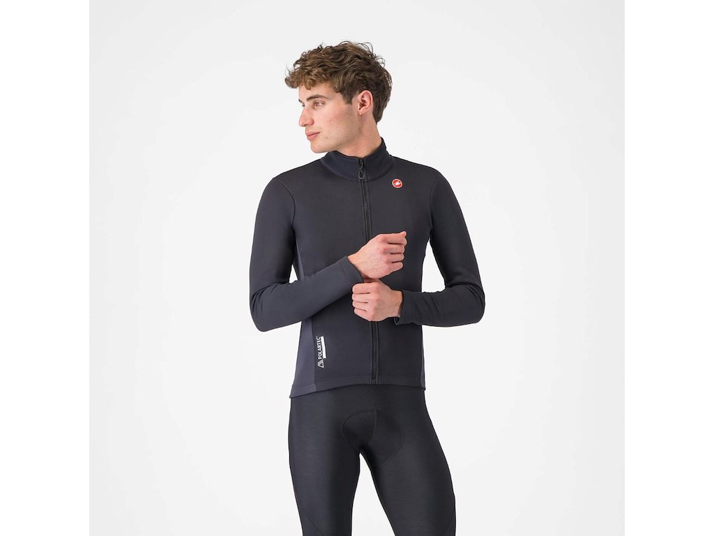 Castelli Entrata 2 Jacket - Cykeljakke - Light Black/Dark Gray - M