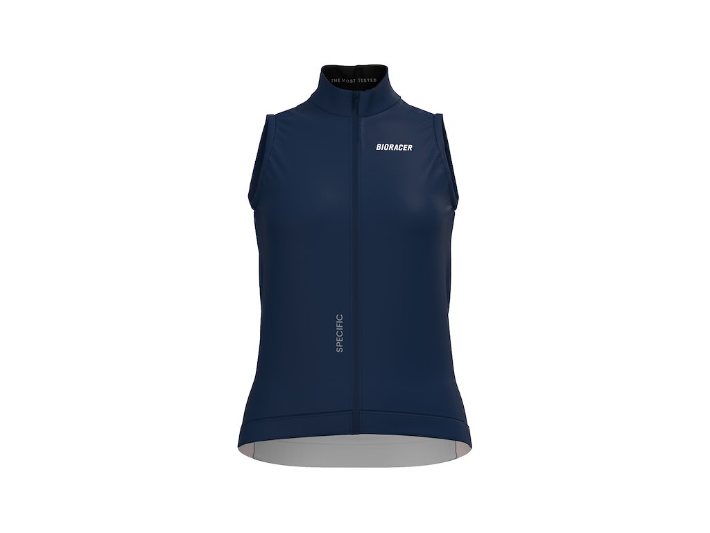 Bioracer Icon Gilet - Cykelvest - Dame - Misty Nautica - 2XL