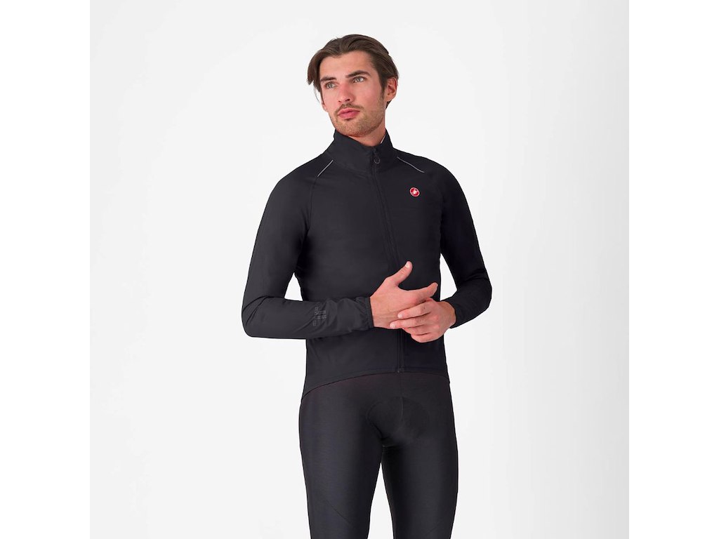 Castelli Emergency 3 Rain Jacket - Regnjakke - Light Black - L