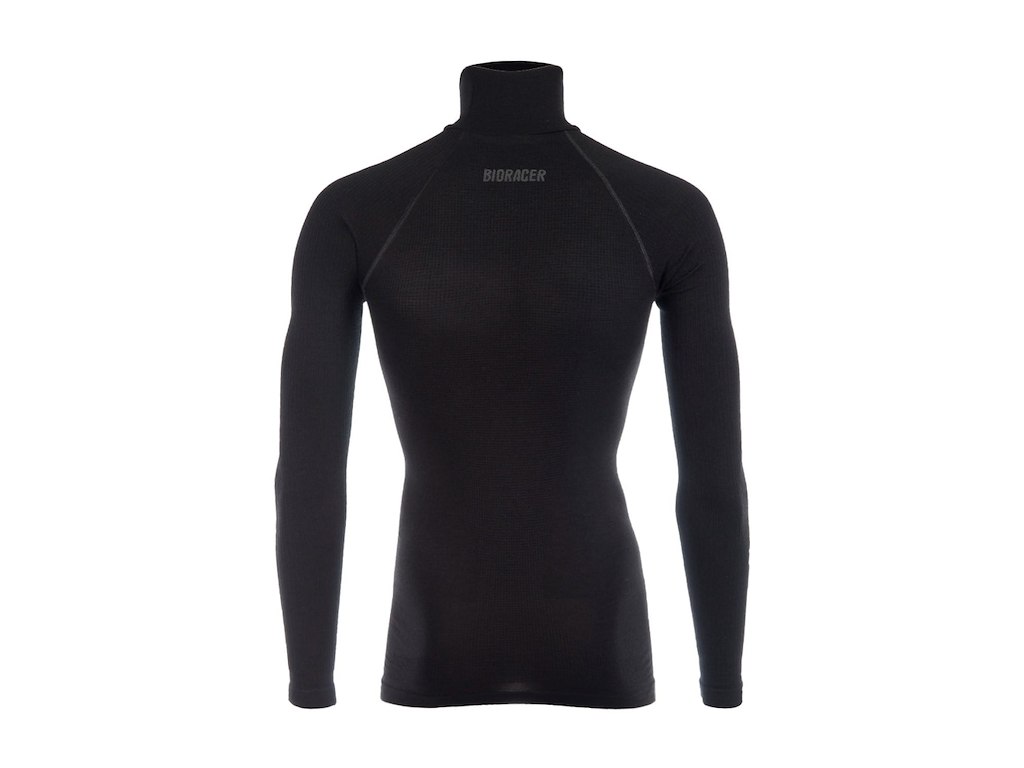 Bioracer Thermal Merino Base layer Svedetrøje - Unisex - Sort - Str. XL-2XL