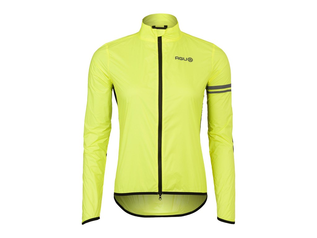 AGU Essential Wind Jacket - Cykeljakke - Dame - Hi-Vis Neon Gul - Str. S