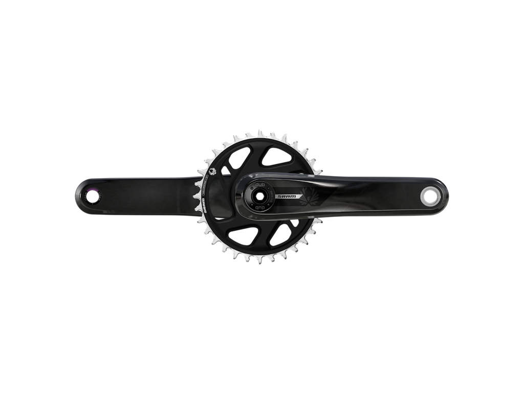 SRAM Eagle S500 Kranksæt - CL55 DUB Carbon 175mm 32 tands Aluminum