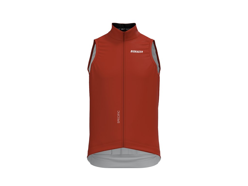 Bioracer Icon Gilet - Cykelvest - Herre - Terra Cotta - XL