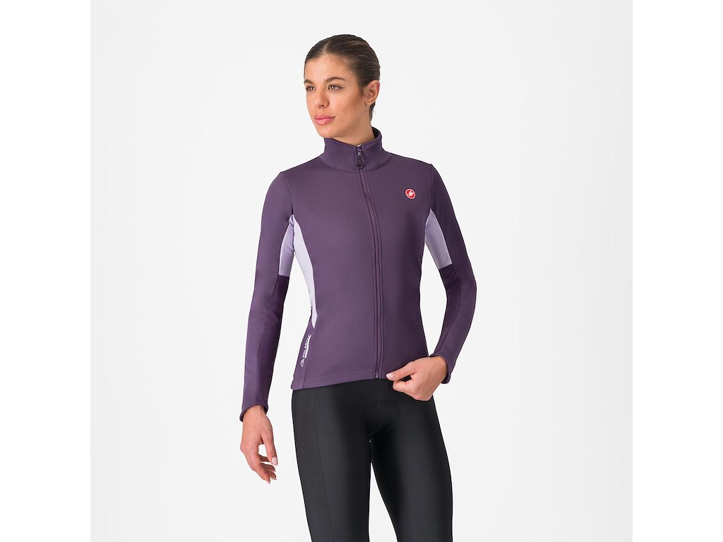 Castelli Entrata 2 Women's Jacket - Cykeljakke - Dame - Night Shade/Purple Mist - XS