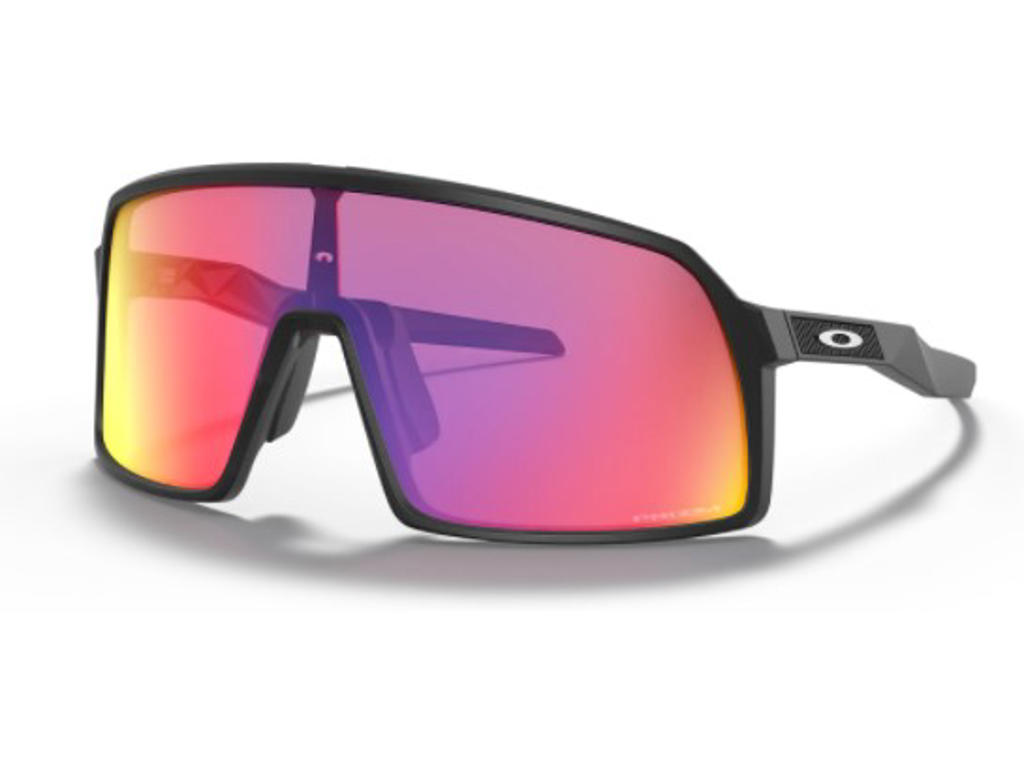 Oakley Sutro S - Cykelbrille - Prizm Road - Mat Sort