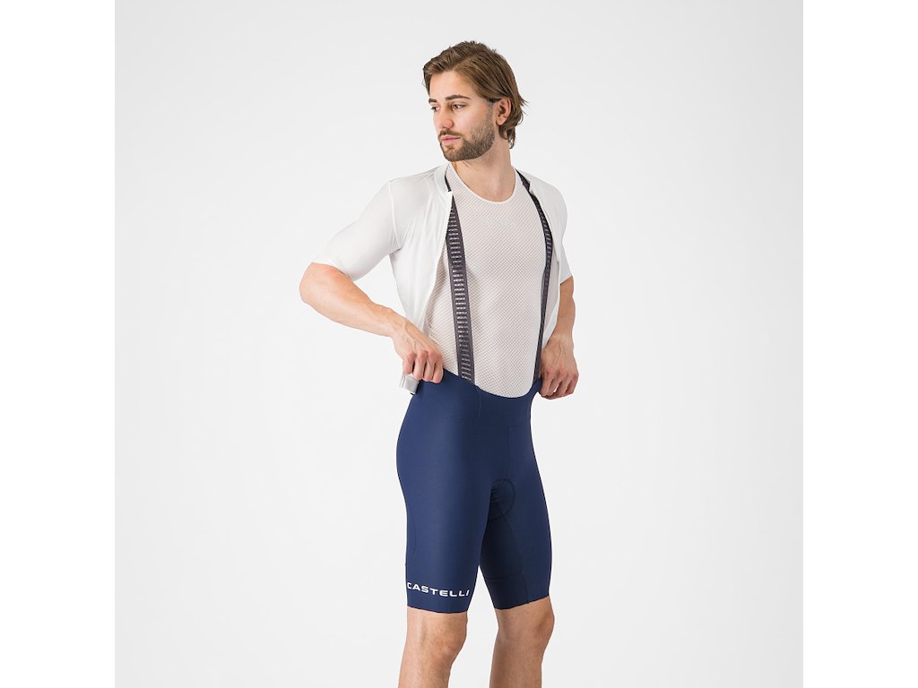 Castelli Espresso 2 Bibshort - Cykelshorts m/pude - Herre - Belgian Blue - L