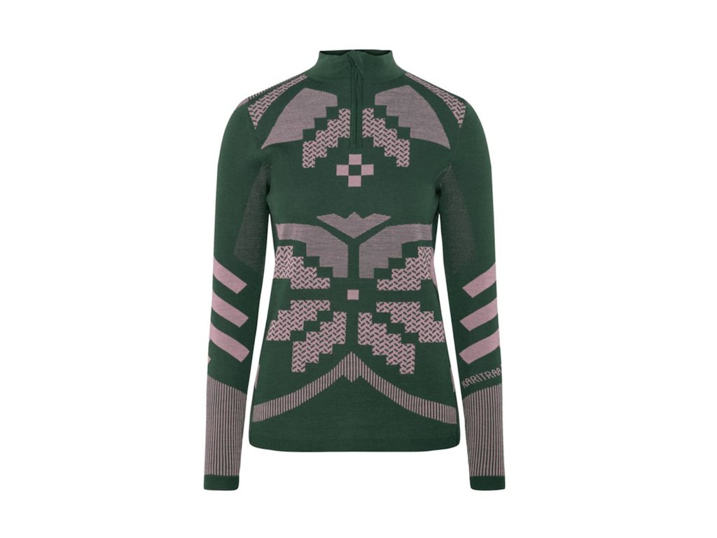 Kari Traa - Faith - Merino - Trøje - Grøn - S