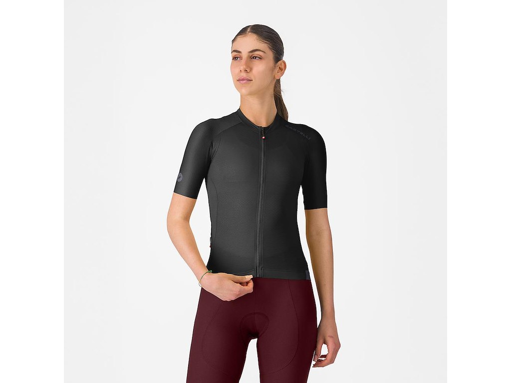 Castelli Espresso 2 W Jersey - Cykeltrøje - Korte Ærmer - Dame - Sort - XS