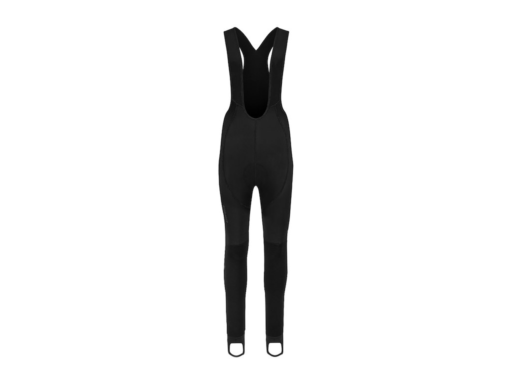 Bioracer Tempest Protect Pixel Lange bukser med seler - Dame - Sort - Str. XL