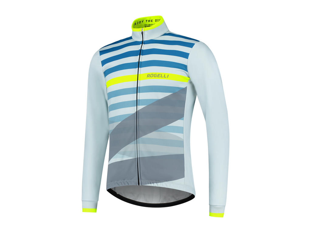 Rogelli Stripe - Vinterjakke - Windtex - Grå grøn flour - Str. S