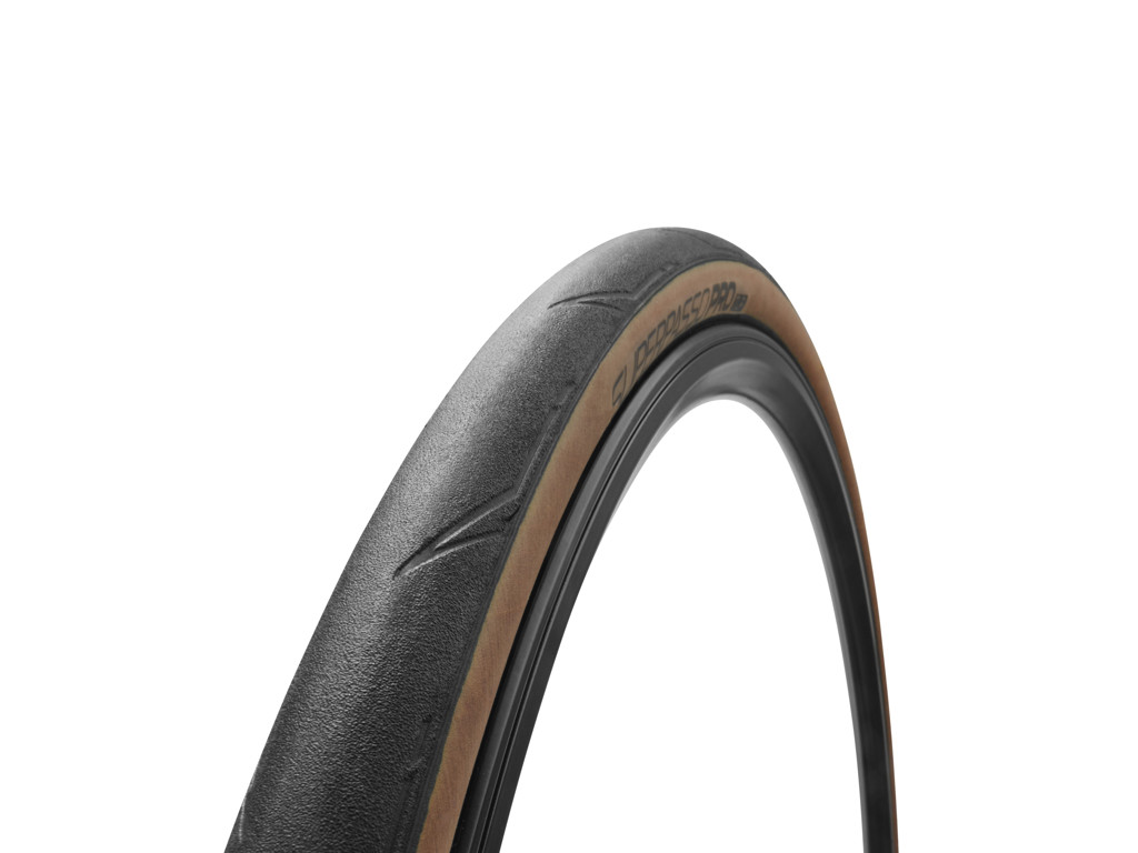 Vredestein Superpasso Pro TLR - Foldedæk Road - 700 x 25c - Sort/Transparent