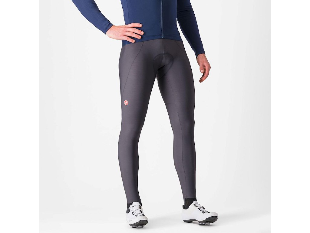 Castelli Espresso Bibtights - Cykelbukser m/pude - Dark Gray - S