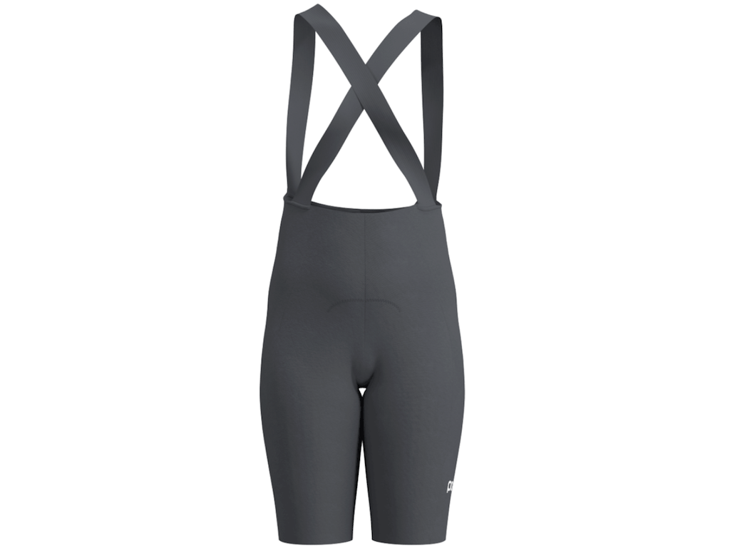POC Raceday Bib Shorts - Cykelshorts m/pude - Dame - Sylvanite Grey - Str. M