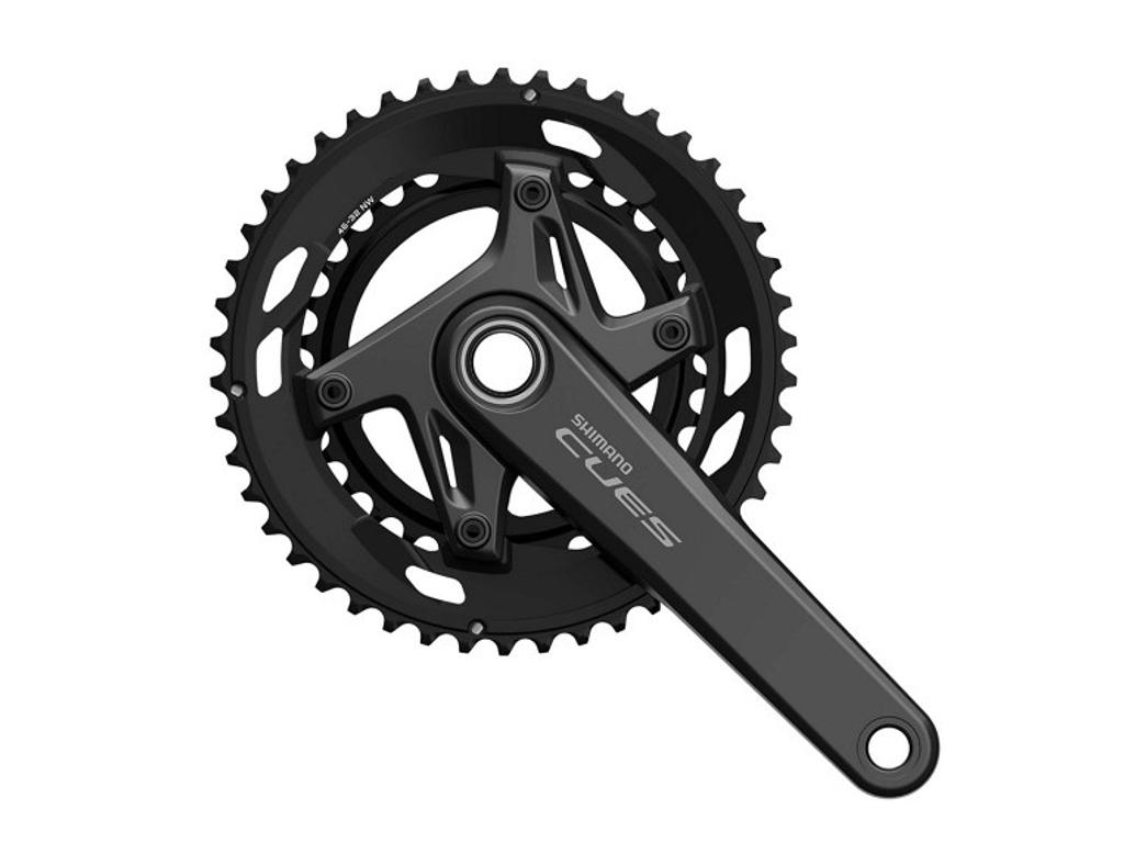 Shimano Cues Kranksæt dobbelt road - 34/50 tands til 9 eller 10 speed -172,5mm pedalarme - FC-U6030-