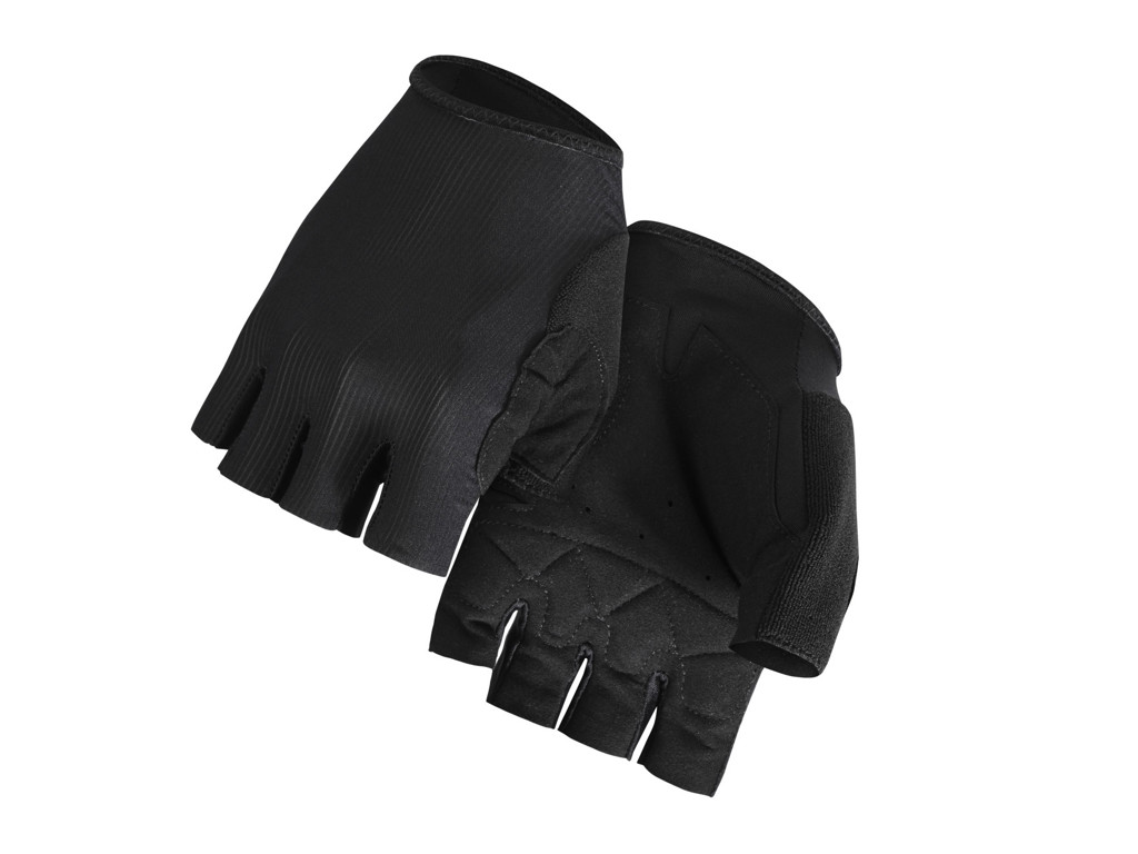 Assos RS TARGA - Cykelhandsker til sommer/forår - Sort - Str. XL