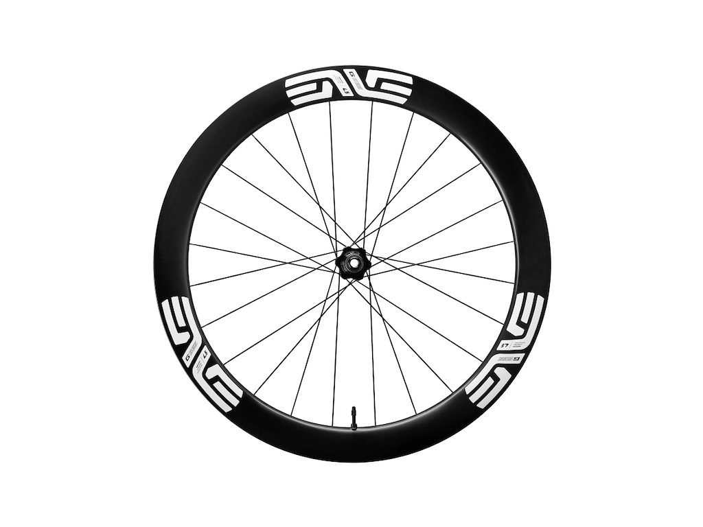 ENVE G SES 4.5 baghjul Gravel 700c XDR Body Center Lock disc og E-Thru 12 x 142mm med hvide stickers