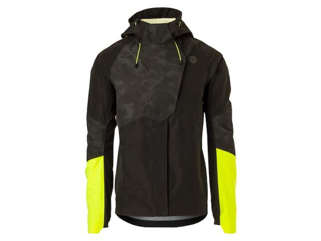AGU Commuter Tech Rain Jacket - Regnjakke - Herre - Hi-Vis/Reflection - S