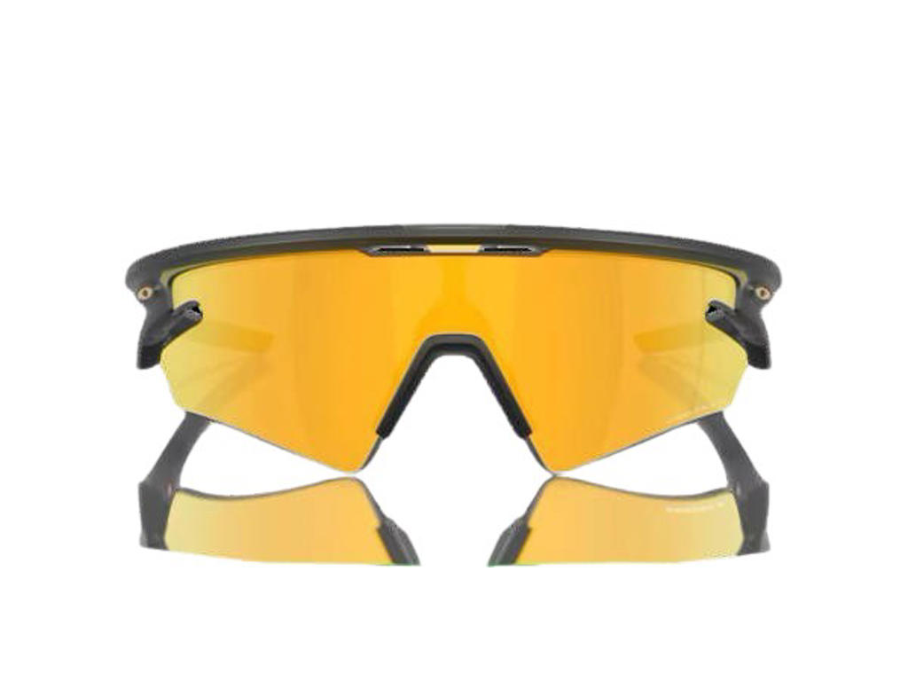 Oakley Sphaera slash - Cykelbriller - Prizm 24k polarized - Matte olive ink