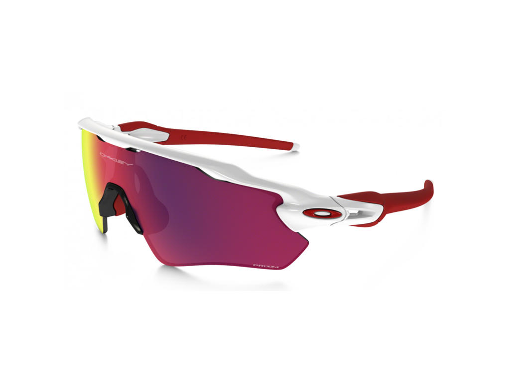 Oakley Radar EV Path Prizm Road - Cykelbrille - Rød/Hvid