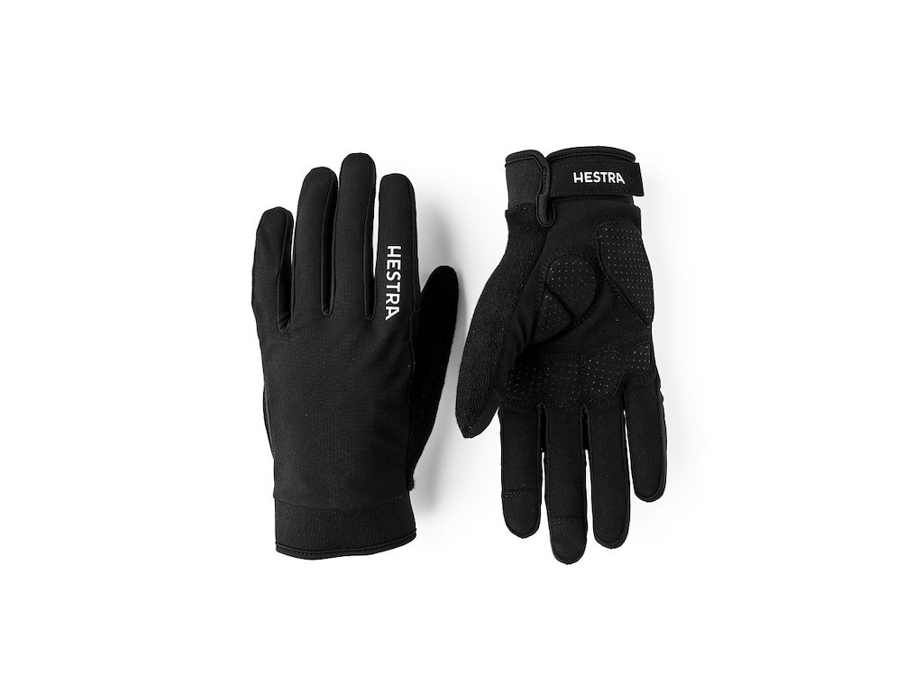 Hestra Bike Guard D3O - Cykelhandsker - Lange fingre - Sort - Str. 6/XS