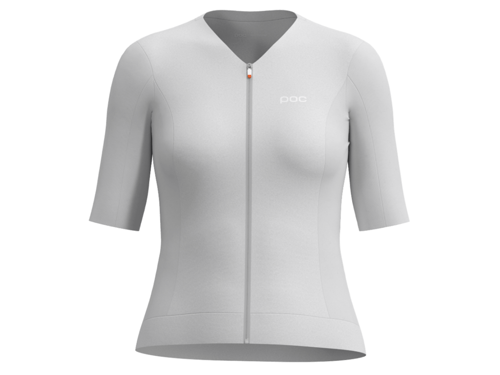 POC Raceday Jersey - Cykeltrøje - Korte ærmer - Dame - Hydrogen White - Str. S
