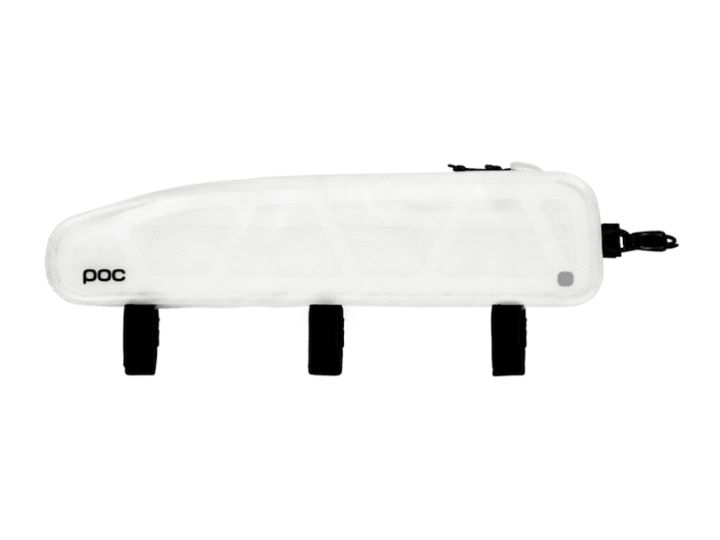 POC Ultra Top Tube Bag 1.7L - Cykeltaske - Overør - Hydrogen White Translucent - Str. One Size