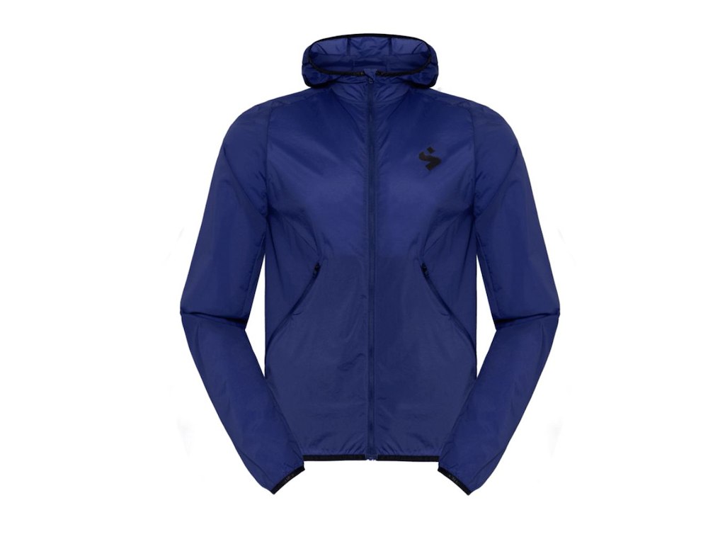 Sweet Protection Hunter Hooded Wind Jacket - Cykeljakke - Blue Depths  - Herre - XL
