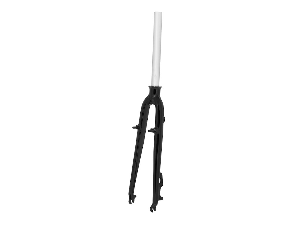 FORCE forgaffel trekking 28" aluminium 1 1/8" AHEAD 260 mm lang Disc og V-bremse - Sort