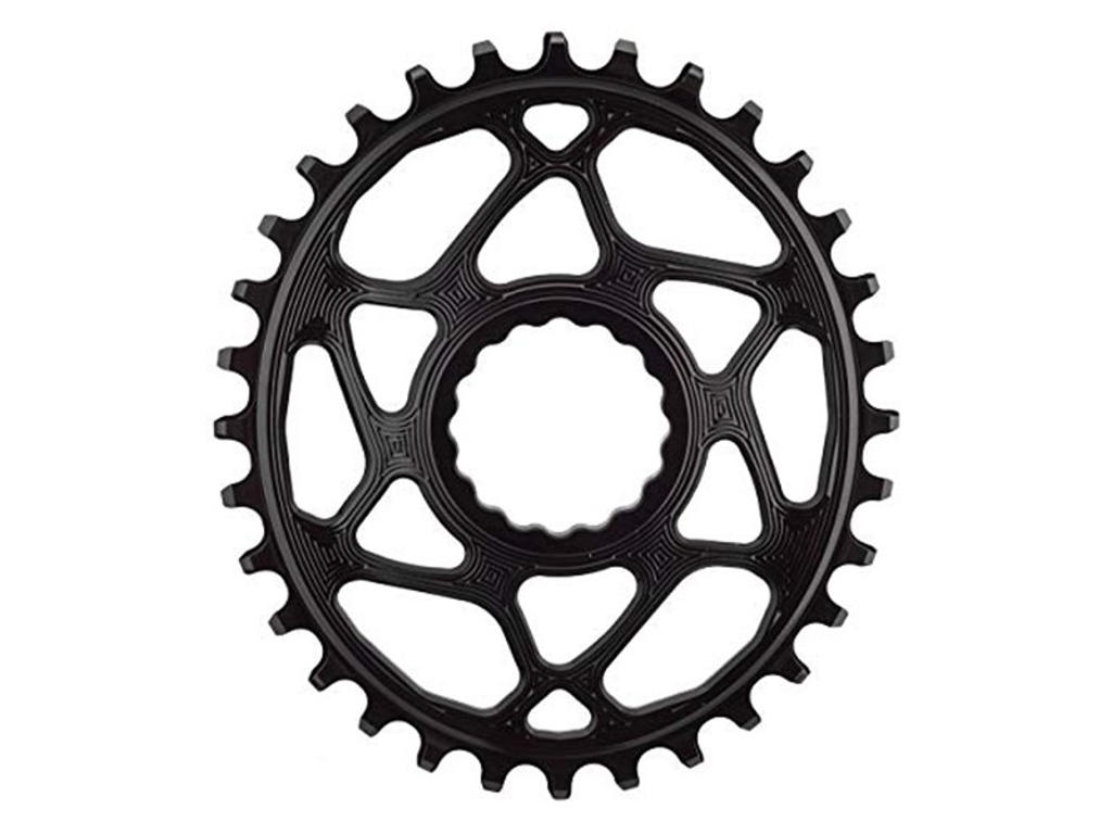 absoluteBLACK Oval klinge Shimano - Singlespeed - Directmount - Boost - 28T - Sort