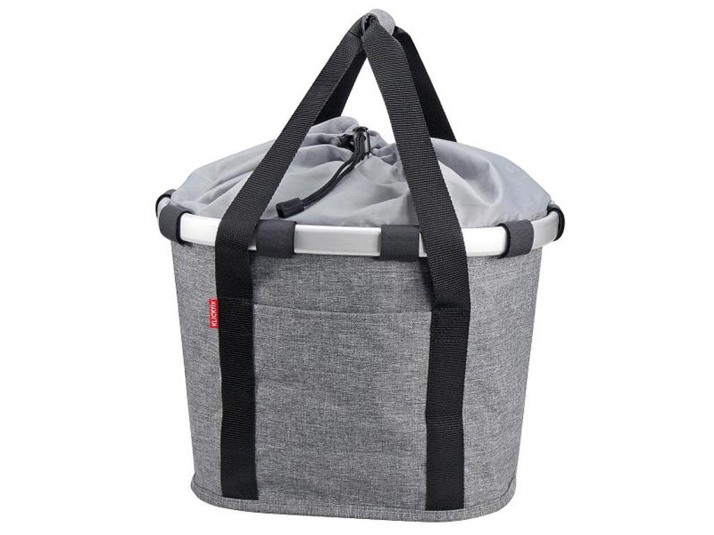 Klickfix - Cykeltaske - 35x28x26cm - 15L - Grå
