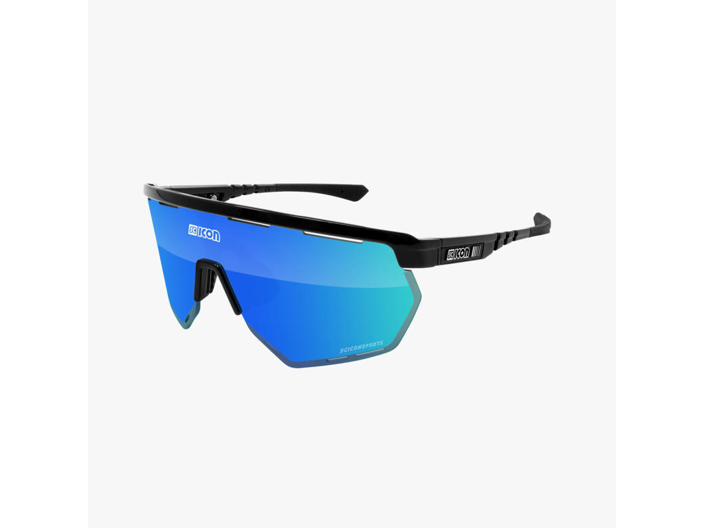 Scicon Aerowing - Cykelbrille - Multimirror Blue / Black