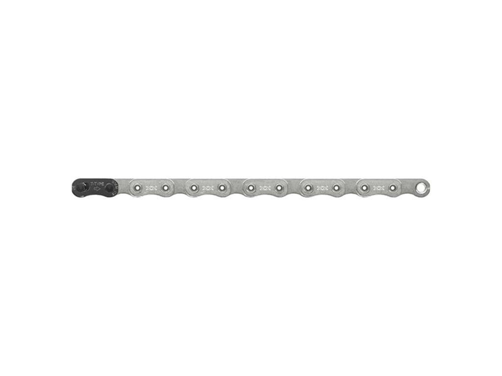Sram kæde - XX T-Type Eagle - 12 Speed - 126 led - Powerlock - Sølv