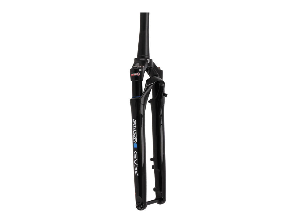 SR Suntour GVX32 suspension forgaffel Gravel 700c - 1 1/8 - 1,5" - Thru 15mm - 60mm vandring - Sort