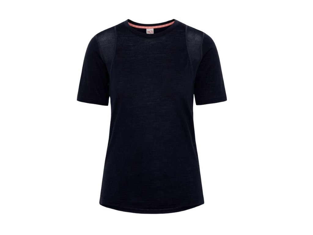 Kari Traa Embla Wool Tee - T-Shirt - Blå - Str. S